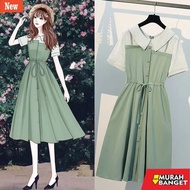Dress trendyWanita model combined with Korean style dress /Wanita Korean dress Korean dress / dress 