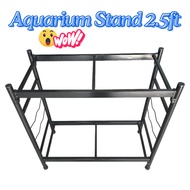 Aquarium Stand Besi (Single/Double Stand) for 2.5feet akuarium