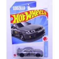 Hot Wheels Nissan Skyline GTR R33 Godzilla Gray