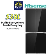 (Free Shipping) Hisense 530L 4 Door Inverter Fridge Refrigerator