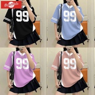 【Free Custom Name & Number】NO.99/00 Retro Collar Jersey Korean style Men's and Women's Sports T-Shir