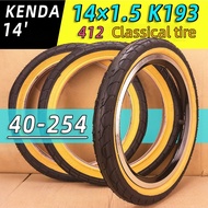 Kenda 14-inch bicycle tire folding bike tire 14*1.5 outer tire bicycle accessories 315g Children's b