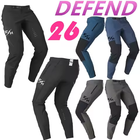 2026 FH Defend MX MTB DH Pants Ride Mountain Bike Pants Motocross Dirt Bike BMX XC Enduro Cycling Pa