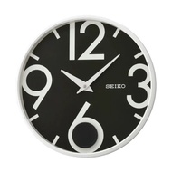 [Powermatic] Seiko QXC239 QXC239W Pendulum White Black Big Numeral Wall Clock