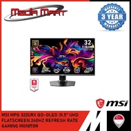 MSI MPG 322URX QD-OLED | 31.5'' UHD FLATSCREEN | 240HZ REFRESH RATE GAMING MONITOR