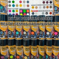 Pilok Pilox Cat Semprot Diton Premium Ready Berbagai WARNA HITAM MERAH PUTIH BIRU HIJAU KUNING VIOLE