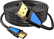 Fuwaderp HDMI Cable 30 ft,2.0 HDMI 30 Feet Gold-Plated Supports 4K@60HZ,18Gbps,HDR,ARC,Ultra HD,3D,1080P.