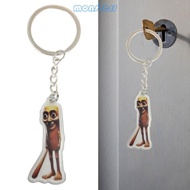 Mon Premium Acrylic Creature Keychain 3D Crafted Detailing Ideal For Car Enthusiasts