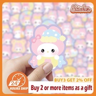 102pcs Anime Sanrio Melody Stickers DIY Laptop Bicycle Guitar Diary Stationery Kawaii Decals Kid Toy
