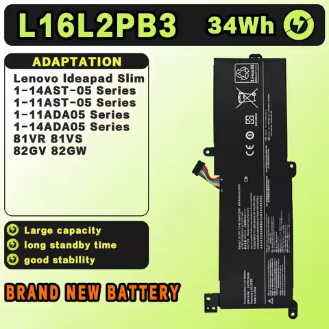 SAT L16L2PB3 New Laptop Battery Replacement For LENOVO IdeaPad 320-15ABR 320-15AST 320-15IKB L16C2PB