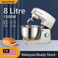 Sunatur Stand Mixer 1500W/8L Heavy Duty Intelligent Cake Kitchen Blender SM-1511N