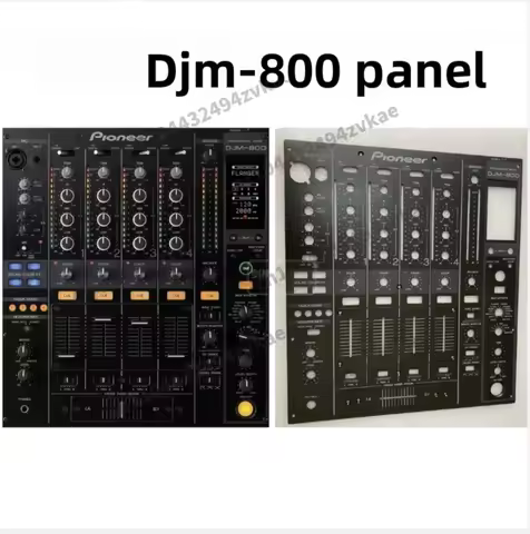 Suitable for Pioneer DJM-800 mixer panel, complete set of fader board, metal plate, middle plate for