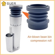 SUER Coffee Bellow, Rapid Cleaning Compression Roll Bellow Coffee Grinder, Useful Silicone Bean Bin 
