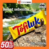 Tofiluk Caramel Crunch Chocolate Bar Crunchy Cokelat Dubai Sedap 33g