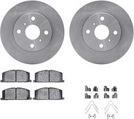 Dynamic Friction Company Front Brake Rotors with 5000 Advanced Brake Pads includes Hardware 6512-761