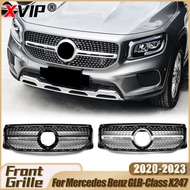 XVIP Upper Grill For Mercedes Benz GLB-Class X247 GLB250 2020-2023 Chrome Black Diamonds Style Racin
