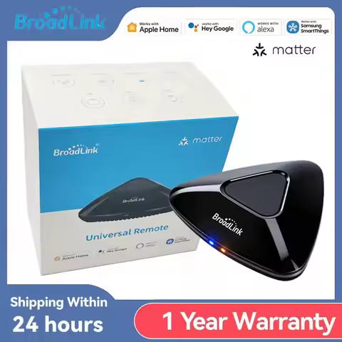 Broadlink RM MAX Hub Upgrades Verson Smart Home Matter WiFi BLE Universal Remote For IR/RF Devices F