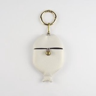 AirPods耳機保護套 有線耳機通用皮套鑰匙包 小魚款