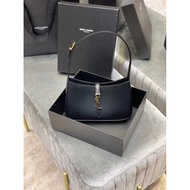 YSL/Saint Laurent 2021 Spring Summer New Style Black Le 5A7 Underarm Bag Shoulder Bag Handbag Female