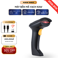 Máy Quét Mã Vạch Không Dây Máy Đọc Mã Vạch Barcode(1D) Qrcode(2D) dùng trên Điện thoại máy tính kết