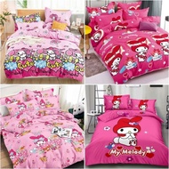 My Melody cartoon Bedsheet / Bear - My Melody cartoon Bedsheet