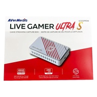 AVerMedia GC553Pro Live Gamer ULTRA S (White) Game Streaming 4K60 Capture Box