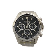 SEIKO mens watches Wrist Watch analogues stainless BLK SLV SBTR013 8T63-00D0 Direct from Japan Secon