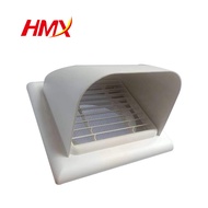 ABS Outdoor Plastic Air Vent U-Shaped Air Vent Vent Cover Plastic Square Exhaust Vent Rainproof Cap 