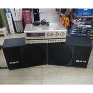 BGM Amplifier with Speaker set