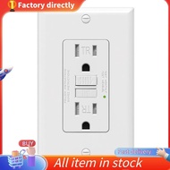 In stock-GFCI Outlet 15 Amp, Self-Test GFI Electrical Outlet, Tamper Resistant GFCI Receptacle with 