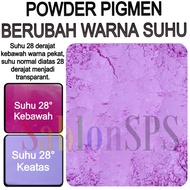 POWDER PASTEL PINKpigmen CHANGE COLOR TEMPERATURE 28 DEGREES THERMOCROMIC POWDER 2GR