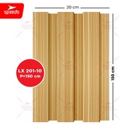 SPEEDS WPC Wood Panel Wall Panel Dekorasi Hiasan Dinding Kisi Kayu Premium Wood Composite Mudah Dipa