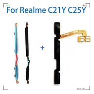 Power volume button flex For Realme C21Y C25Y ON OFF switch Side Key button flex