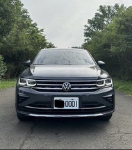 🇩🇪2022年 福斯 Tiguan 330 TSI  2.0渦輪 🔹跑1.2萬公里      🔹原廠保固到2026年 🔹原車牌號碼0001       🔹可辦理低利貸款