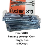 VISER S10 + SEKRUP / SEKRUP BETON S10 SET SEKRUP Screws & Fasteners