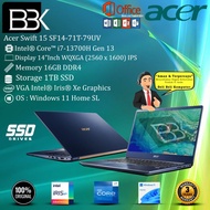 Acer Swift 15 SF14-71T-79UV i7-13700H 16GB 1TB SSD WIN11HSL OHS 21 3YR
