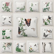 45X45cm The Serene Oriental Vibe Churui Gafu by Morimoto Toko Short plush material pillowcase soft c