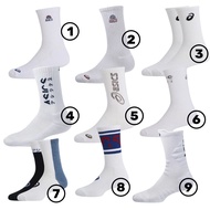 Asics asics Stockings White Socks Sports Socks Socks Mid-tube Socks Sports Thick Socks Men Women