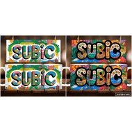 * 1 PC MUG WITH BOX * SUBIC COLORFUL MUG DESIGN 11oz with BOX SOUVENIR MUG