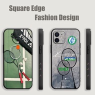 Casing For Redmi 9 Power 10A Note 9s 12 13 Pro Plus K70 Pro A2 Plus Yonex Badminton Racket Court Aesthetic OAP04 Phone Case Square Edge