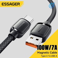 Essager 7A USBA Type C Cable 100W USB-Type C Cable Fast Charging Cable Type C USB2.0 480Mbps For iPh