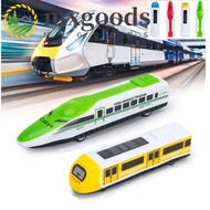 MXGOODS Train Simulation Model, Miniature High-speed Pull Back Train, Kids Gift Vehicle Colorful Pla