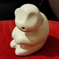 ❤️🥰猴子 雕塑 造型糖罐  椒鹽罐 2個  放在桌上就是品味