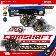 RS RSX Camshaft ( N1+ / N2+ / N3+ ) NLK Performance Racing for RS150 / RSX150