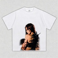 Exclusive New Product aespa giselle giselle Concert Peripheral Retro Short-Sleeved T-Shirt High Stre