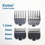 Kemei KM-XWS Sepatu Clipper Set 4 Pcs Limit Comb Guide Guard Sisir Batas