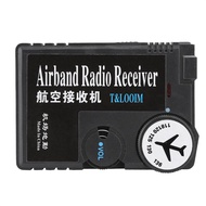 118-136MHz Airband Radio Receiver High Sensitivity Air-to-Ground Aeronautical Band Receptor Digital
