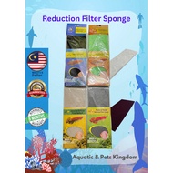 🔥[Ready Stock]🔥Aquarium Reduction Filter Sponge | High Efficiency Filter Media | Removes Ammonia, Ni