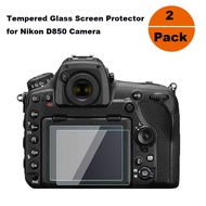 2Pcs Tempered Glass Screen Protector for Nikon D850 Film Hardness LCD Protective Cover Film