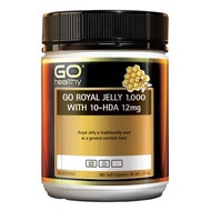 Go Healthy 高之源 [授權銷售代理商] GO Healthy 高之源蜂王漿 1000mg 10-HDA 12mg膠囊 - 180粒 180pcs/box